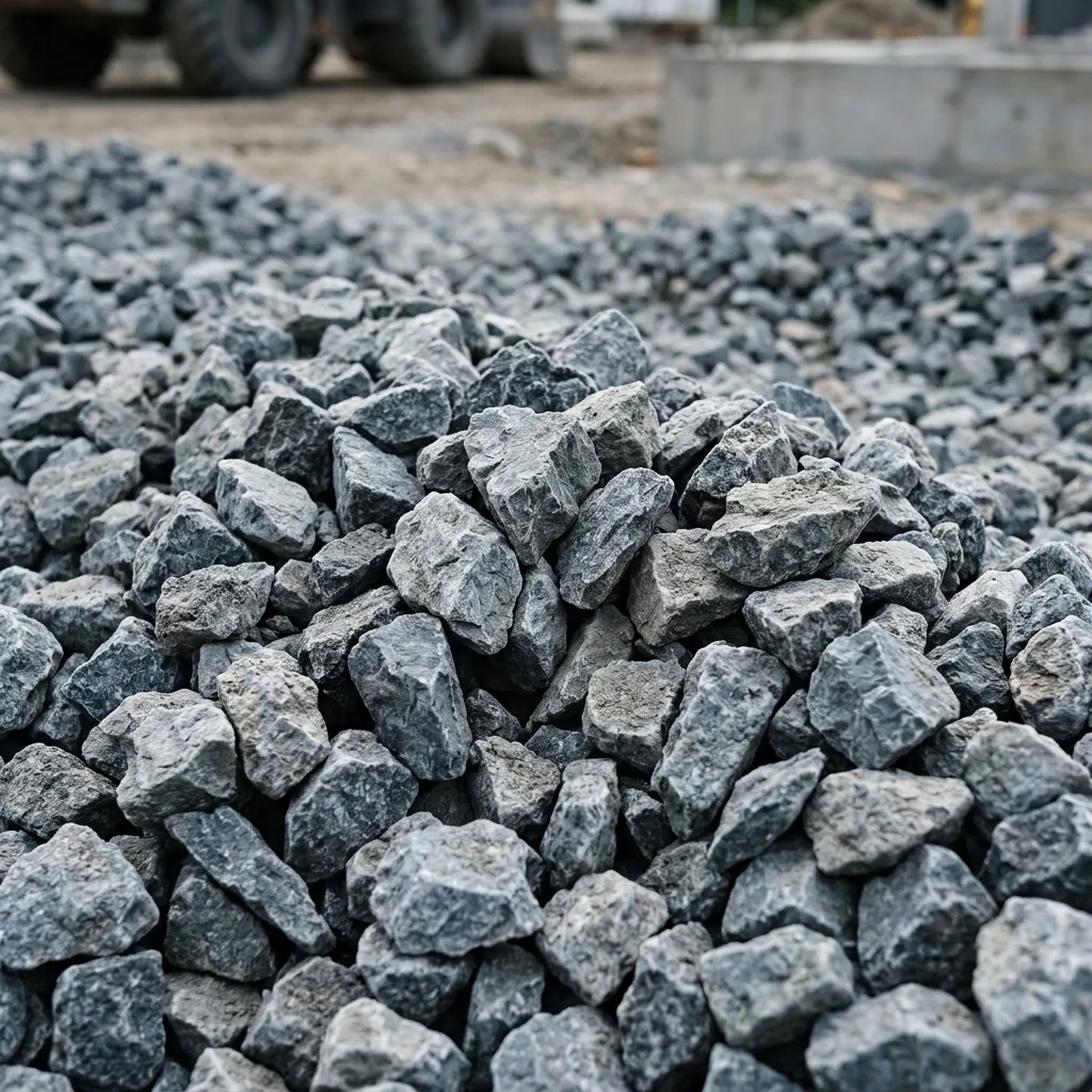 Aggregates Pile — illustrative construction photograph