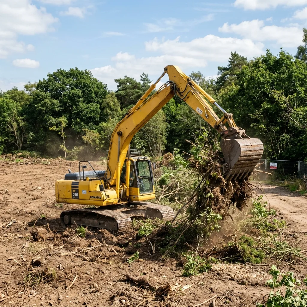 Earthworks Clearing — illustrative construction photograph
