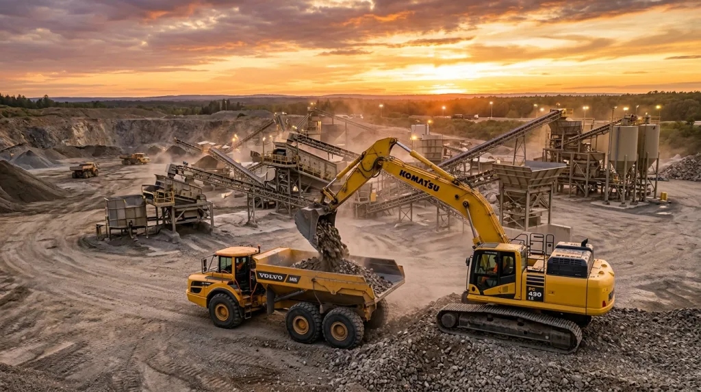 Projects Hero Excavator — illustrative construction photograph